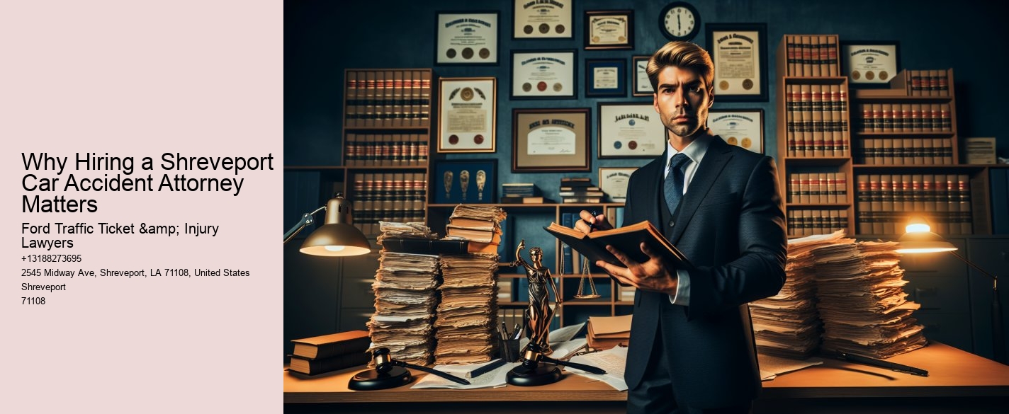 Why Hiring a Shreveport Car Accident Attorney Matters
