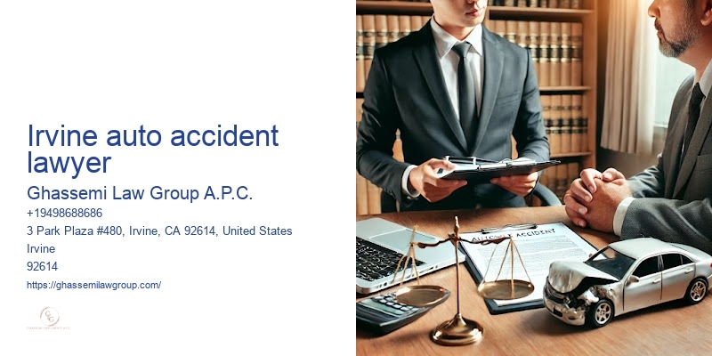 Irvine auto accident lawyer