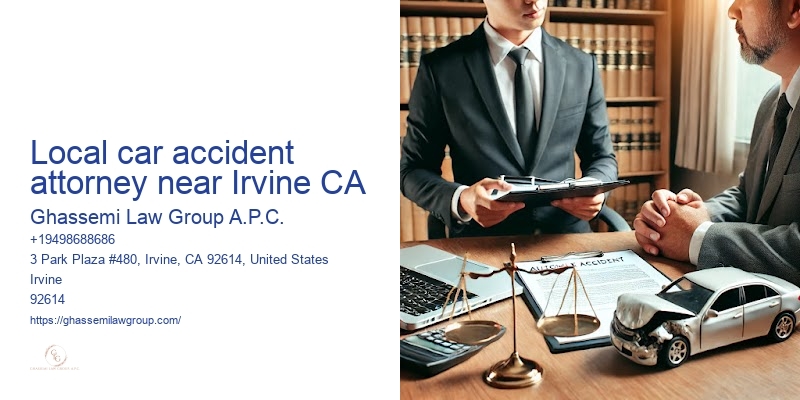 Local car accident attorney near Irvine CA