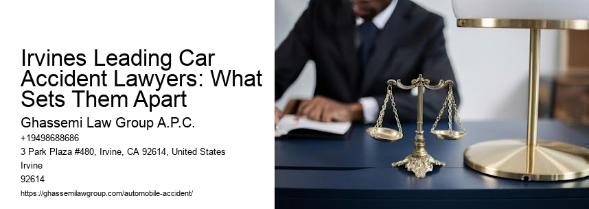 Irvines Leading Car Accident Lawyers: What Sets Them Apart