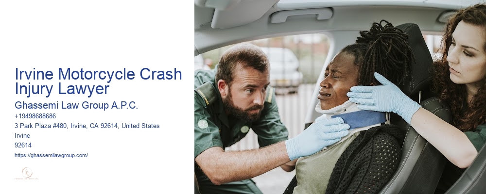 Irvine Motorcycle Crash Injury Lawyer