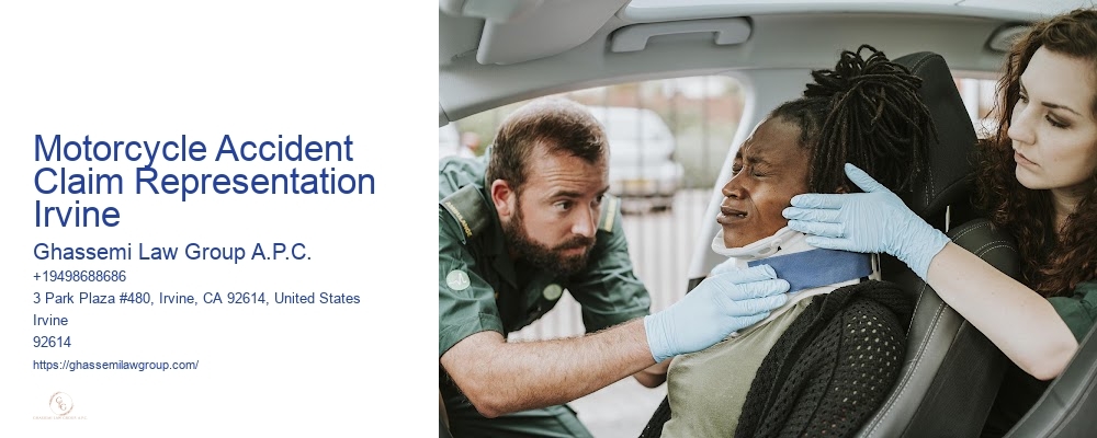 Motorcycle Accident Claim Representation Irvine