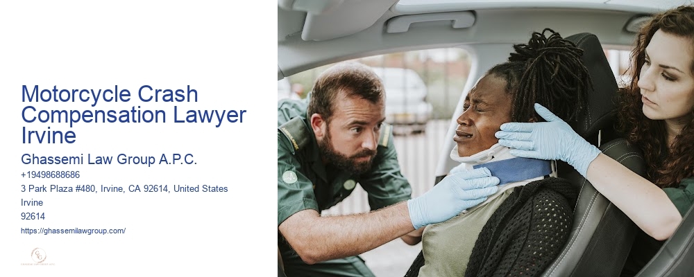 Motorcycle Crash Compensation Lawyer Irvine