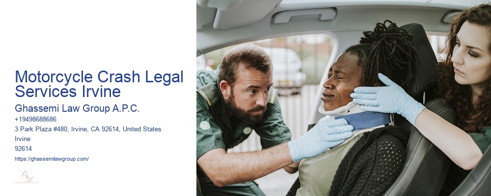 Motorcycle Crash Legal Services Irvine