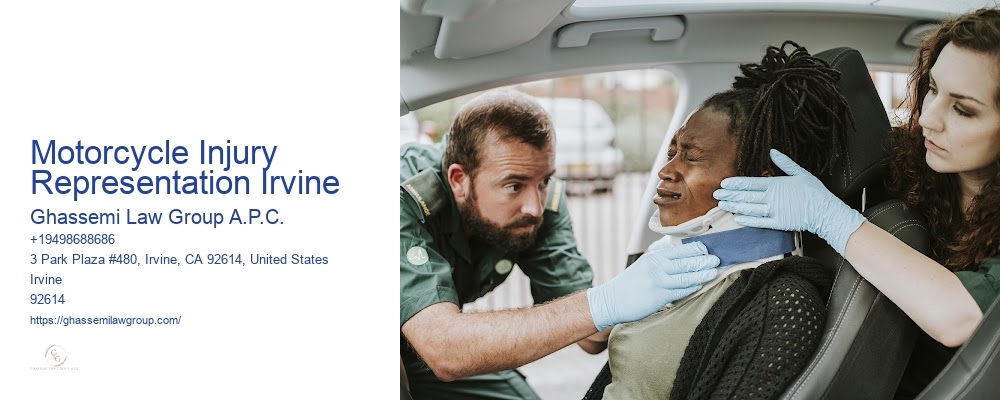 Motorcycle Injury Representation Irvine