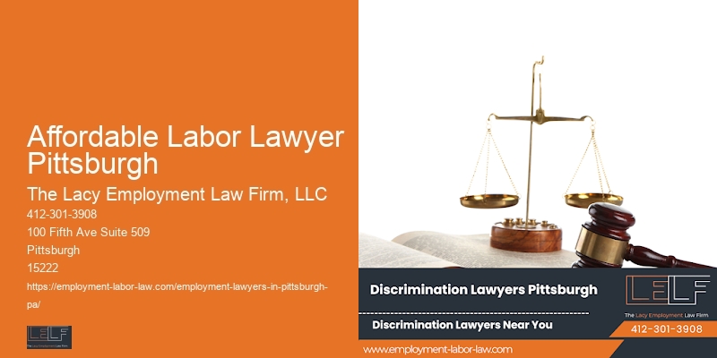 Affordable Labor Lawyer Pittsburgh Labor Law Advice