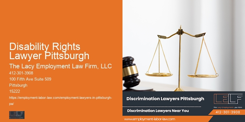 Employment Rights Legal Support Disability Rights Lawyer Pittsburgh