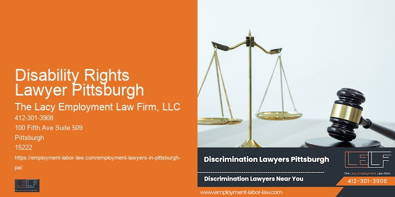 Disability Rights Lawyer Pittsburgh Workplace Legal Consultation