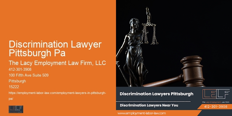 Workplace Retaliation Lawyer Discrimination Lawyer Pittsburgh Pa