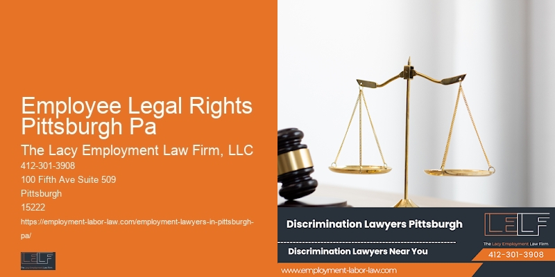 Employee Protection Legal Consultation Employee Legal Rights Pittsburgh Pa