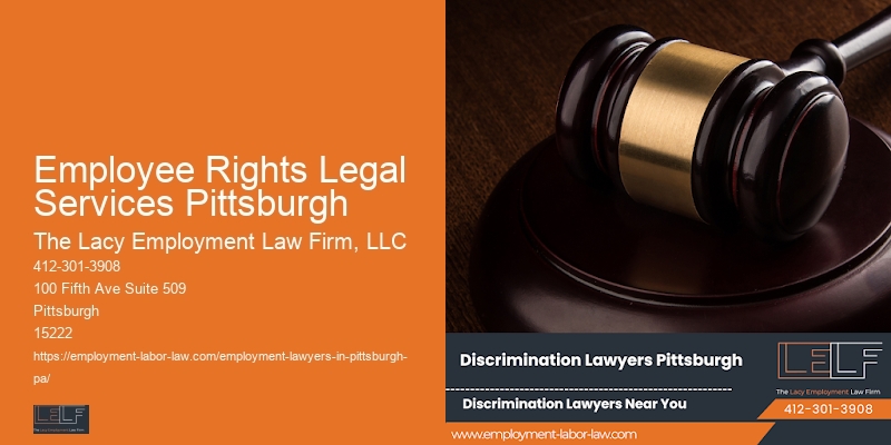 Employee Rights Legal Services Pittsburgh