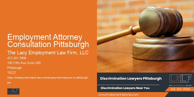 Workplace Dispute Attorney Employment Attorney Consultation Pittsburgh