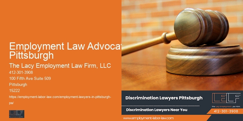 Affordable Employee Rights Protection Employment Law Advocate Pittsburgh
