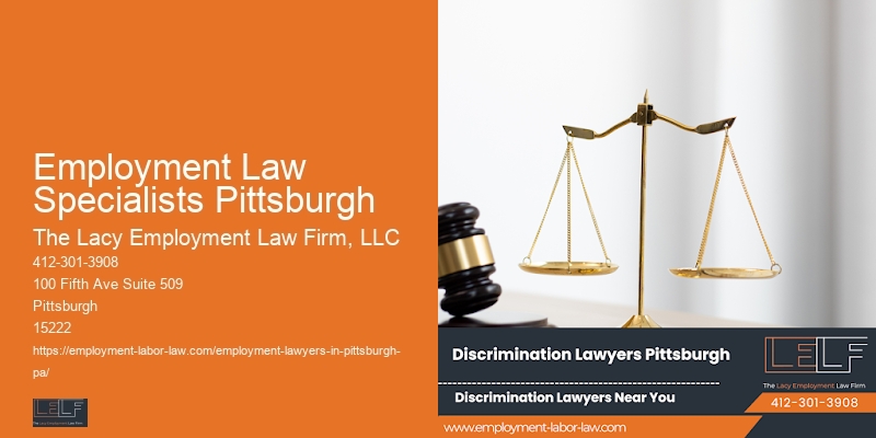 Employment Law Specialists Pittsburgh Employee Rights Defense