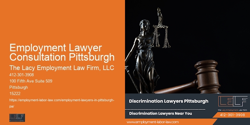 Employment Lawyer Consultation Pittsburgh Employment Law Services