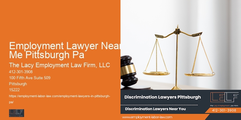 Employment Lawyer Near Me Pittsburgh Pa Workplace Lawyer Consultation