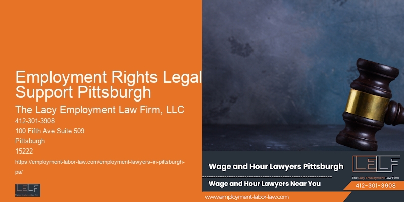 Workplace Legal Advice Employment Rights Legal Support Pittsburgh Pa