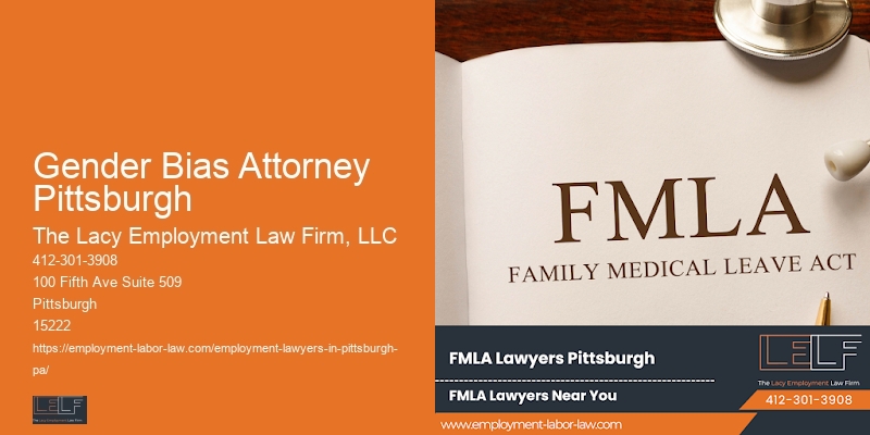 Employee Rights Lawyer Gender Bias Attorney Pittsburgh