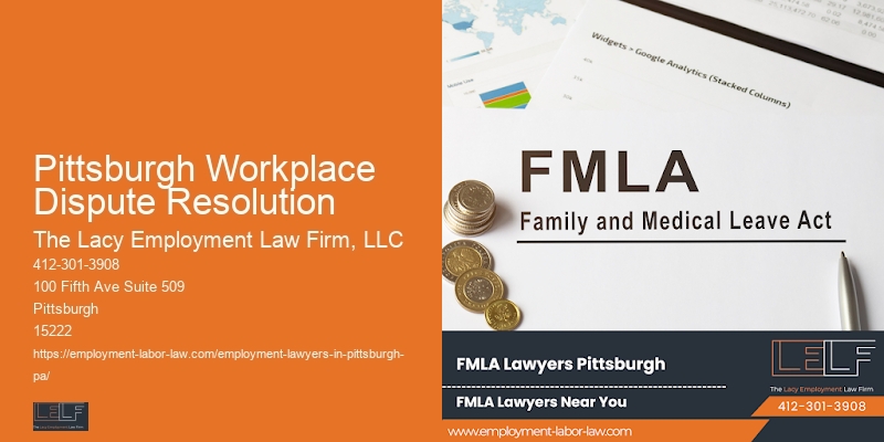 Pittsburgh Workplace Dispute Resolution Workplace Attorney