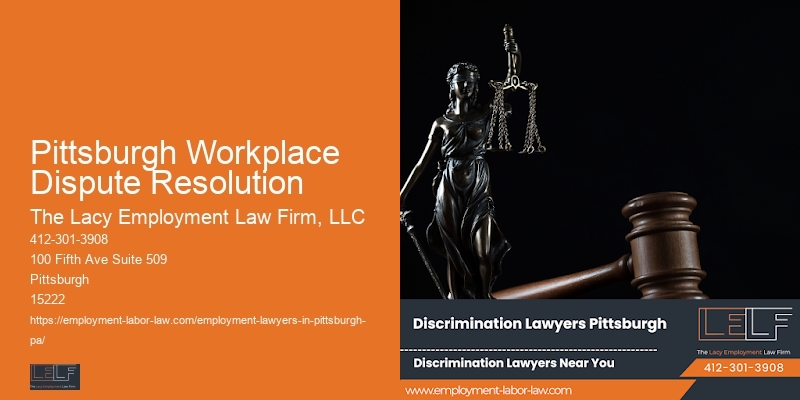 Severance Pay Attorney Pittsburgh Workplace Dispute Resolution