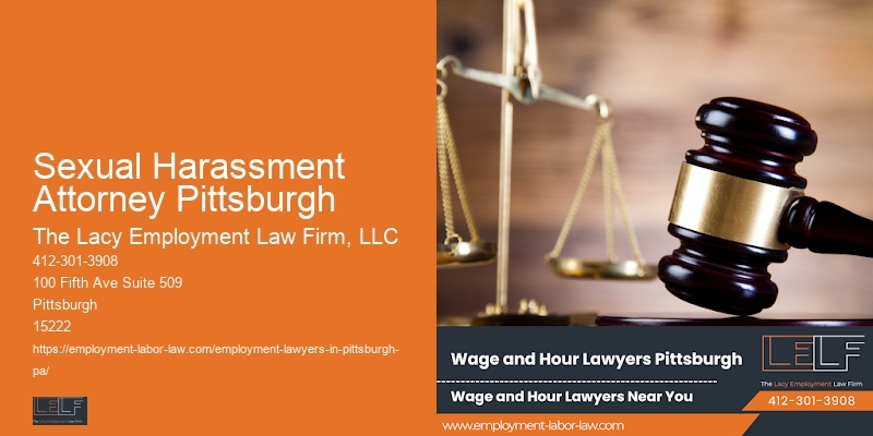 Employee Rights Legal Aid Sexual Harassment Attorney Pittsburgh