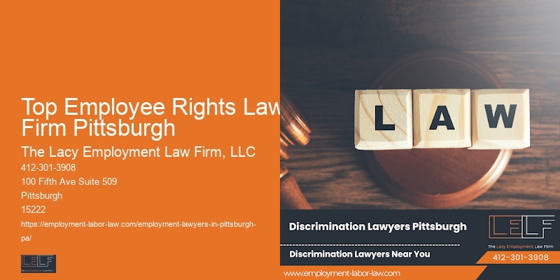 Top Employee Rights Law Firm Pittsburgh Disability Rights Attorney