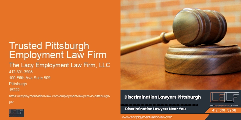 Employee Agreement Lawyer Trusted Pittsburgh Employment Law Firm
