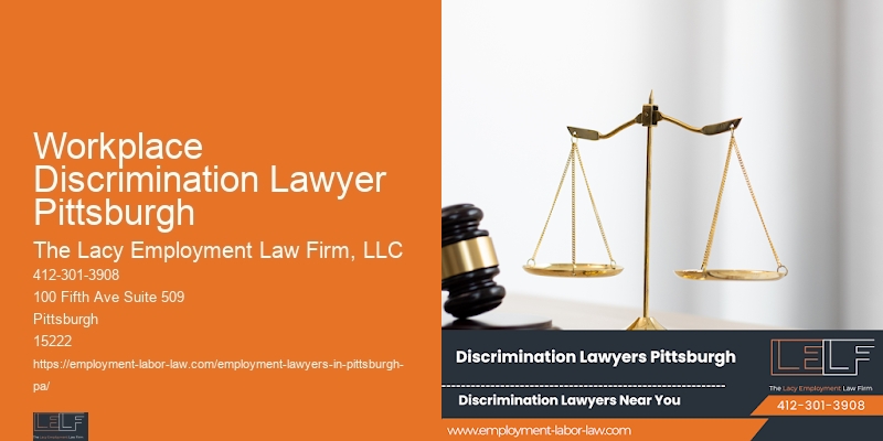 Affordable Employment Law Consultation Workplace Discrimination Lawyer Pittsburgh