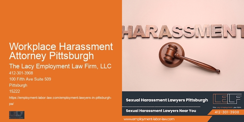 Employee Discrimination Lawyer Workplace Harassment Attorney Pittsburgh