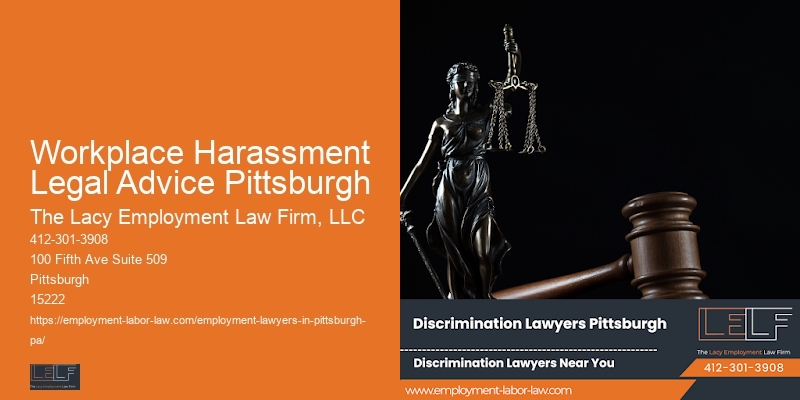 Employee Discrimination Attorney Workplace Harassment Legal Advice Pittsburgh Pa