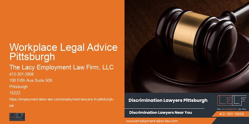 Workplace Legal Advice Pittsburgh
