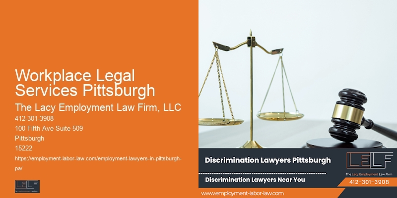 Workplace Legal Services Pittsburgh Wrongful Termination Consultation