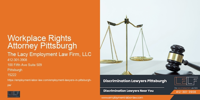 Experienced Employment Law Attorney Workplace Rights Attorney Pittsburgh