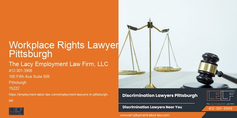 Workplace Discrimination Support Workplace Rights Lawyer Pittsburgh Pa
