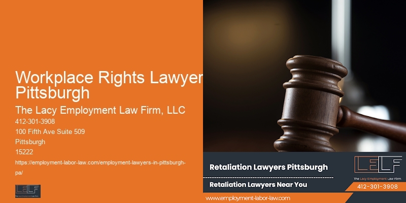 Affordable Employment Law Firm Workplace Rights Lawyer Pittsburgh Suburbs