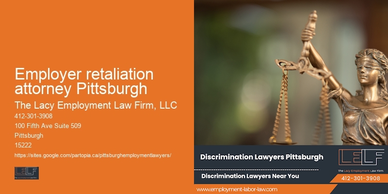 Employer retaliation attorney Pittsburgh