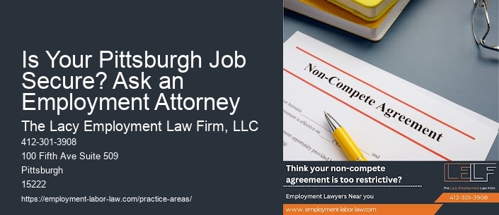 Is Your Pittsburgh Job Secure? Ask an Employment Attorney