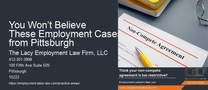 You Won’t Believe These Employment Cases from Pittsburgh