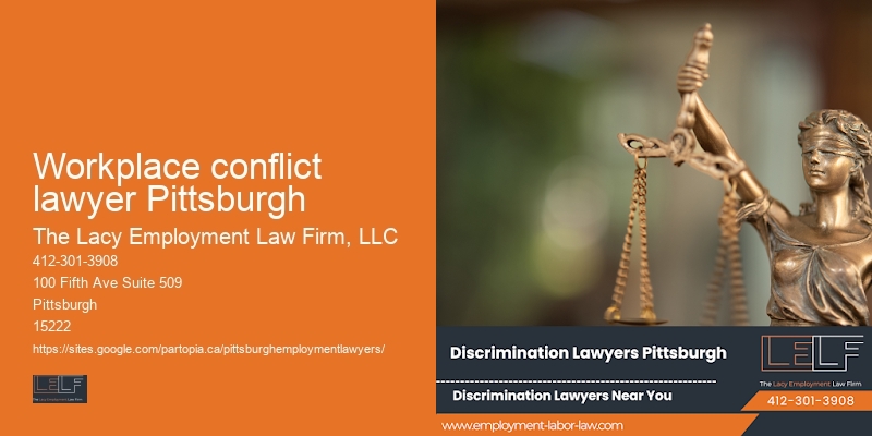 Workplace conflict lawyer Pittsburgh