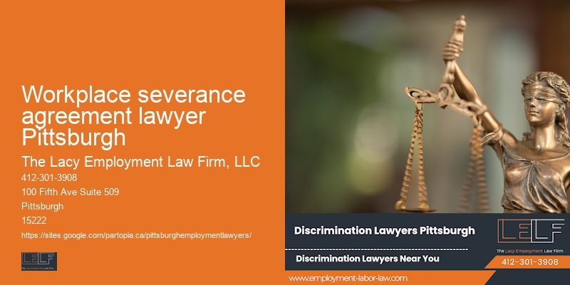 Workplace severance agreement lawyer Pittsburgh