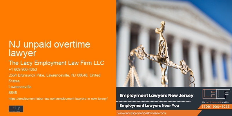 NJ unpaid overtime lawyer