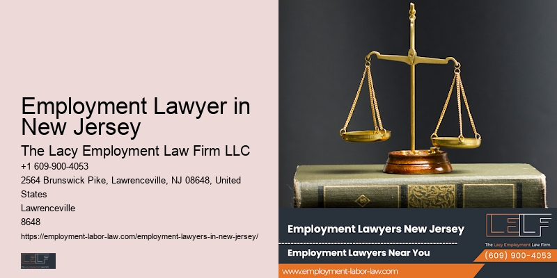 Wrongful Dismissal Lawyer NJ
