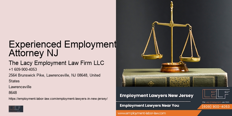 Experienced Employment Attorney NJ Workplace Legal Advisor