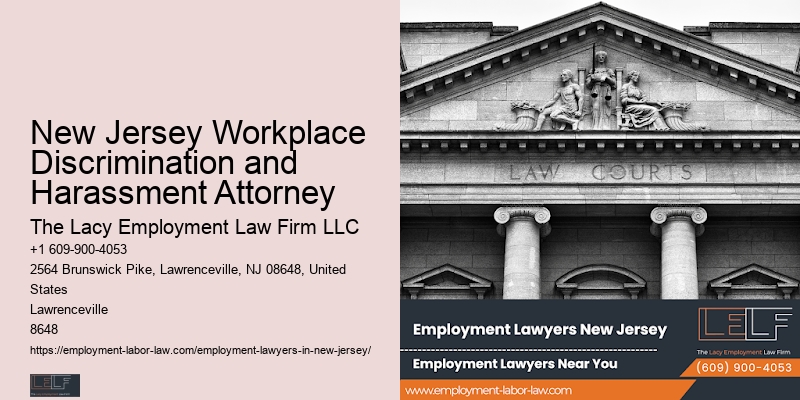 New Jersey Workplace Discrimination and Harassment Attorney