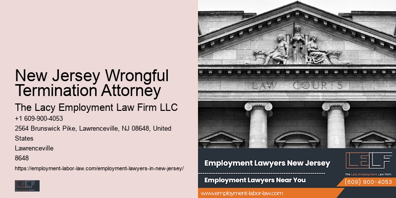 New Jersey Wrongful Termination Attorney