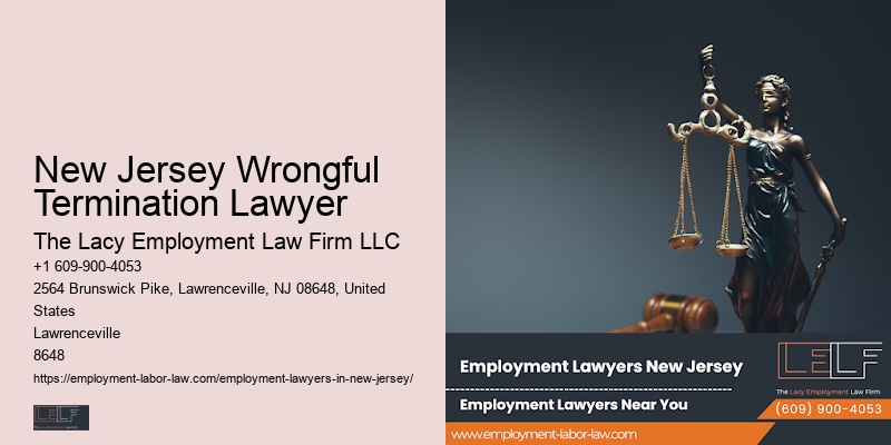 Wrongful Termination Attorney NJ