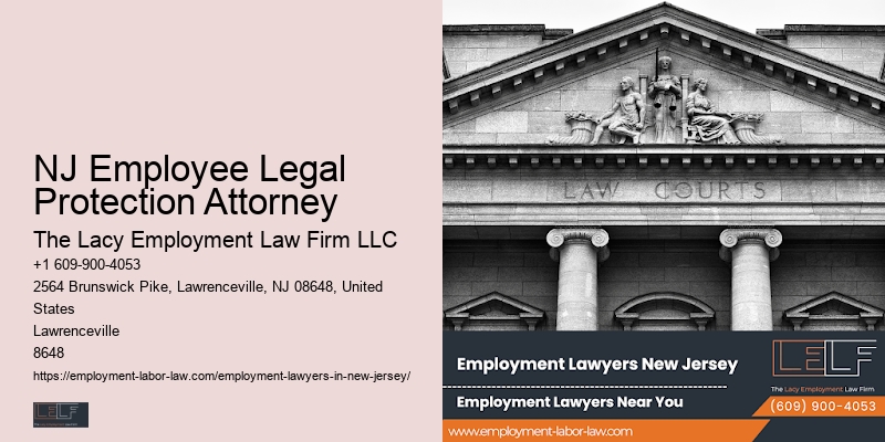NJ Employee Legal Protection Attorney
