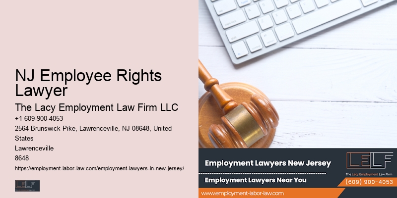 Employment Lawyers New Jersery Free Consultation
