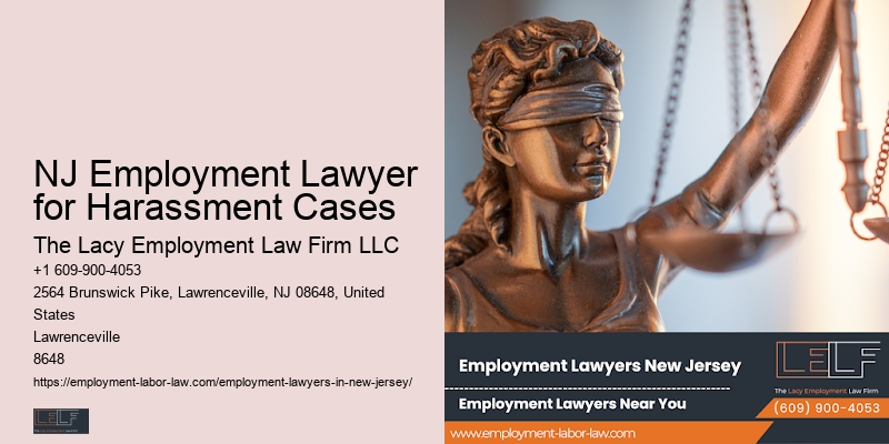 NJ Employment Lawyer for Harassment Cases Job Attorney