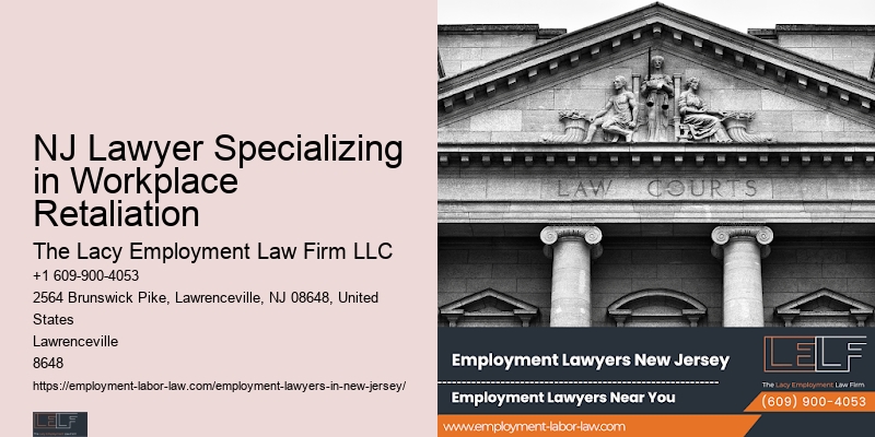 NJ Lawyer Specializing in Workplace Retaliation